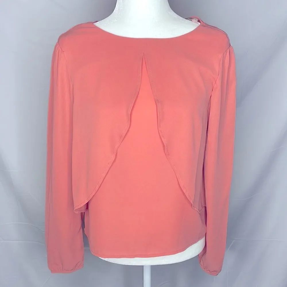 FOREVER 21 Blouse color Peach size Small